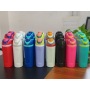 Custom Logo 16oz 19oz 24oz 32oz Double Wall Vacuum Flask BPA-Free Stainless Steel Tumbler for Travel Sport Insulated with Straw