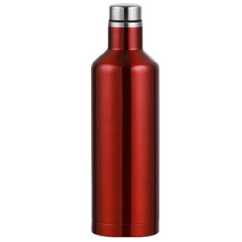 New Arrival 500ml & 750ml Double Wall Stainless Steel Vacuum Insulated Wine Bottle for Camping Champagnes Wholesome Cola Flask