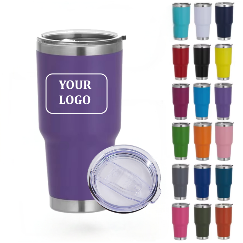 30oz Tumbler Magnet Leak-Free Powder Coated Vacuum Insulated Stainless Steel Travel Car for Mugs for Back to School