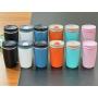 Coffee Tumbler Personalised Stainless Steel Double Wall Insulated Coffee Cups Mug With Button Cap 12oz/22oz Water Bottle