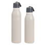 Customizable 550ml 700ml BPA-Free Stainless Steel Vacuum Insulated Water Bottles Sports Camping Ceramic Cups Free Straw Sip Rope