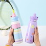 Custom Logo Insulated Stainless Steel Gym Tumblers Double-Wall Vacuum Metal Sports Water Bottles