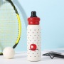 Custom Logo Insulated Stainless Steel Gym Tumblers Double-Wall Vacuum Metal Sports Water Bottles