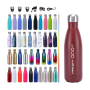 Wholesale 350ml Double Wall 304 Stainless Steel Insulated Water Bottle BPA-Free Custom Logo Premium Mugs Vacuum Flask Camping