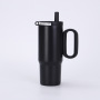 Customized Coffee Cup 316 Stainless Steel Vacuum Insulated Cup Event Gift Printed Travel Mug With Lid and Straw With Custom Logo