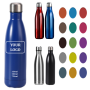 Custom Logo 500ml Eco-Friendly Vacuum Insulated Water Bottle for Picnic Camping Travel