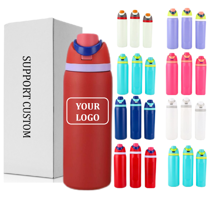 Custom Logo OWA Mini Thermal Flask Cup 304 Stainless Steel Water Bottle with Thermal Lid for Kids Wholesale Friendly