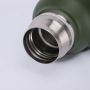 1100ml Large Capacity Macaron Handle Stainless Steel Cup Creative Sports Insulated New Modern Football Stirring Spoon Vacuum