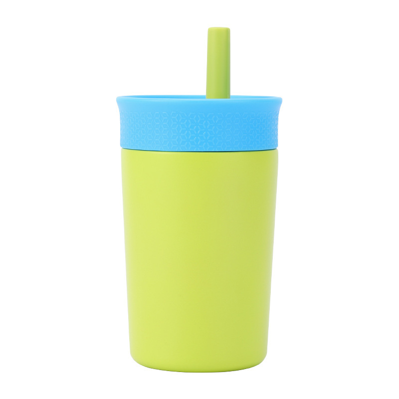 Factory Supply 350ml Stainless Steel Tumbler for Straw Lid Kids' BPA-Free Insulated Bottle Leak-Proof for Toddlers School Applic