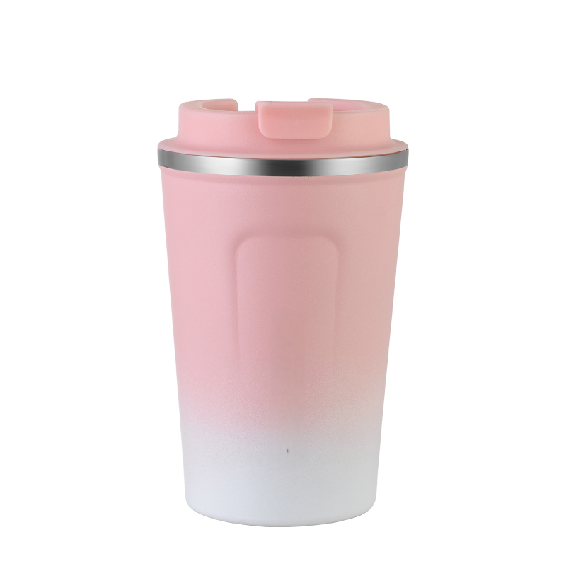 Custom Logo 380/510ml Double-Walled Stainless Steel Travel Coffee Mug Vacuum Insulated Cup