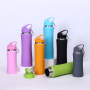 Hot Sell Double Wall Wide Mouth Stainless Steel Insulated Outdoor Water Drinking Bottle Thermal Flask With Handle