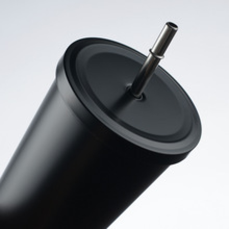 Custom Logo Stainless Steel Double Wall Vacuum Insulated Travel Tumbler Coffee Mug with Lid and Straw for On-The-Go Use