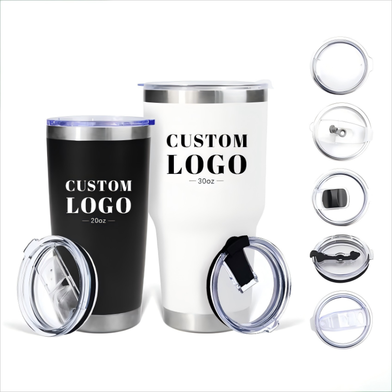 Custom 20oz Stainless Steel Insulated Double Wall Travel Mug Back to School Coffee Cup with Lid for Hot Beverages Ice Drinks