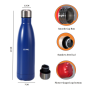 Wholesale 750ml Double Wall 304 Stainless Steel Insulated Water Bottle BPA-Free Premium Vacuum Flask Custom Logo for Boiling