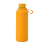 Custom Logo Stainless Steel Tumbler with Soft Rubber Paint Small Mouth Design Silicone Stripe Sport Thermal Mug