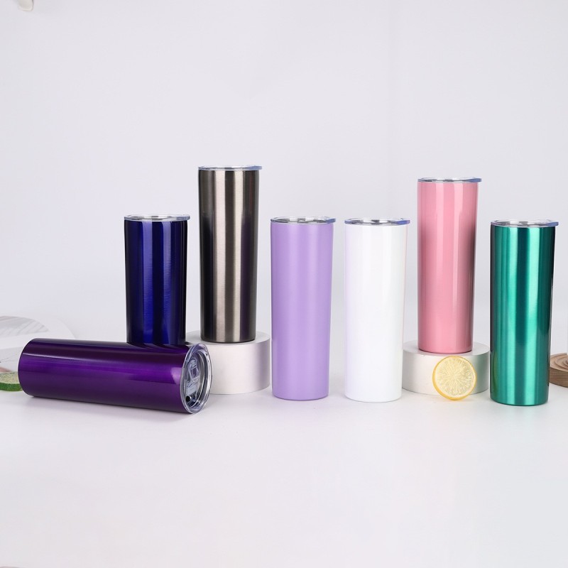 20 oz Double Wall Stainless Steel Water Bottle Sublimation Heat Press Blanks Sports Mug for Hot Cold Beverages Business Gifts
