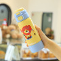Cartoon Kids Leakproof Double Wall Vacuum Flasks 316 Stainless Steel Insulated Children Thermos Water Bottle with Straw