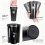 Factory Price Wholesale 500ml Double Wall Vacuum 304 Stainless Steel Coffee Cup Outdoor Water Bottle With Lid