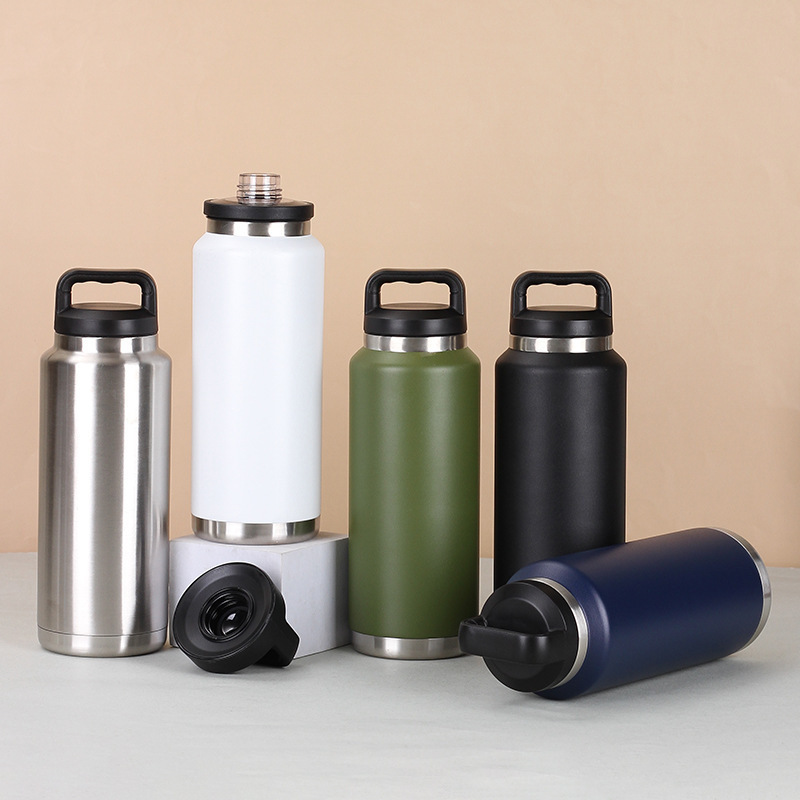 26 oz Insulated Double Wall Stainless Steel Water Bottle for Gym Sports and Business Gifts
