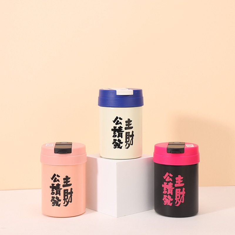 22oz BPA-Free Stainless Steel Tumbler for Straw Lid Vacuum Insulated Gym Travel Camping Sports Water Bottle for Business Gifts