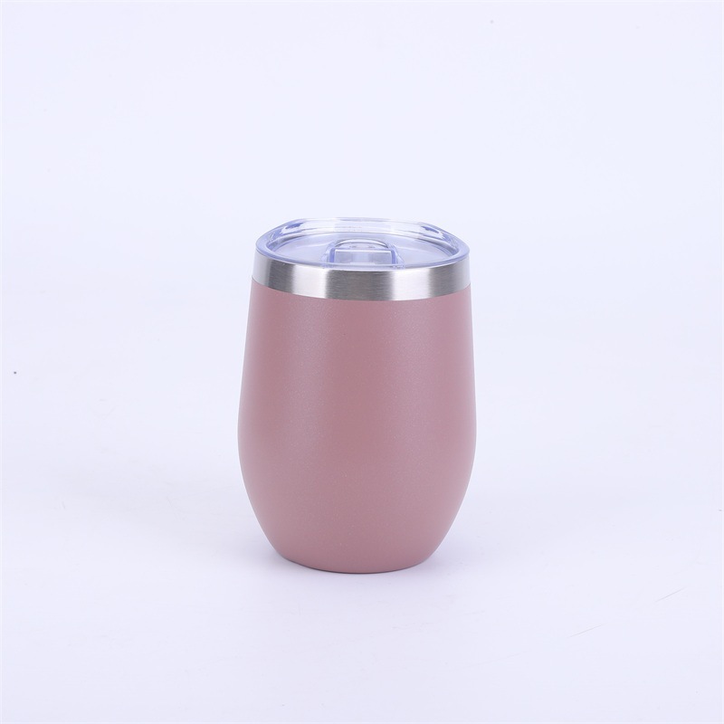 High Quality 12oz Double Wall Vacuum Stainless Steel Tumbler with Lid and Straw Custom Logo Sublimation Blank Powder for Mugs