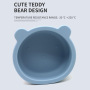 BPA Free Silicone Suction Bowl & Feeding Set for Baby