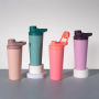 304 Stainless Steel Insulated Protein Shaker Cup with Tea Insufer