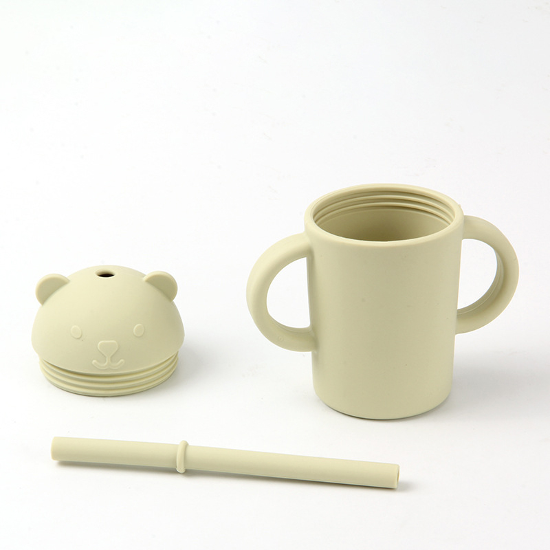 Food Grade Silicone Training Cup – Easy Clean & Anti-Drop