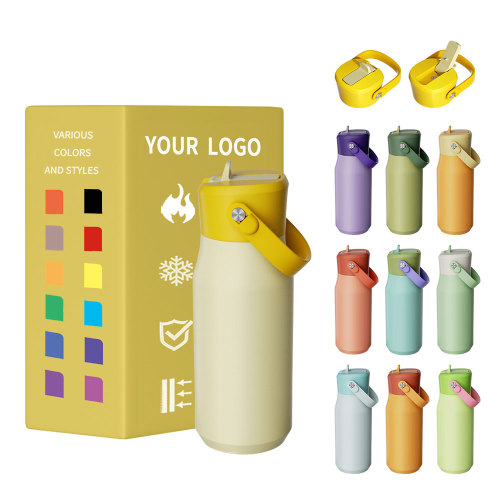 Custom Insulated Stainless Steel Kids Sport Bottle with Sipper