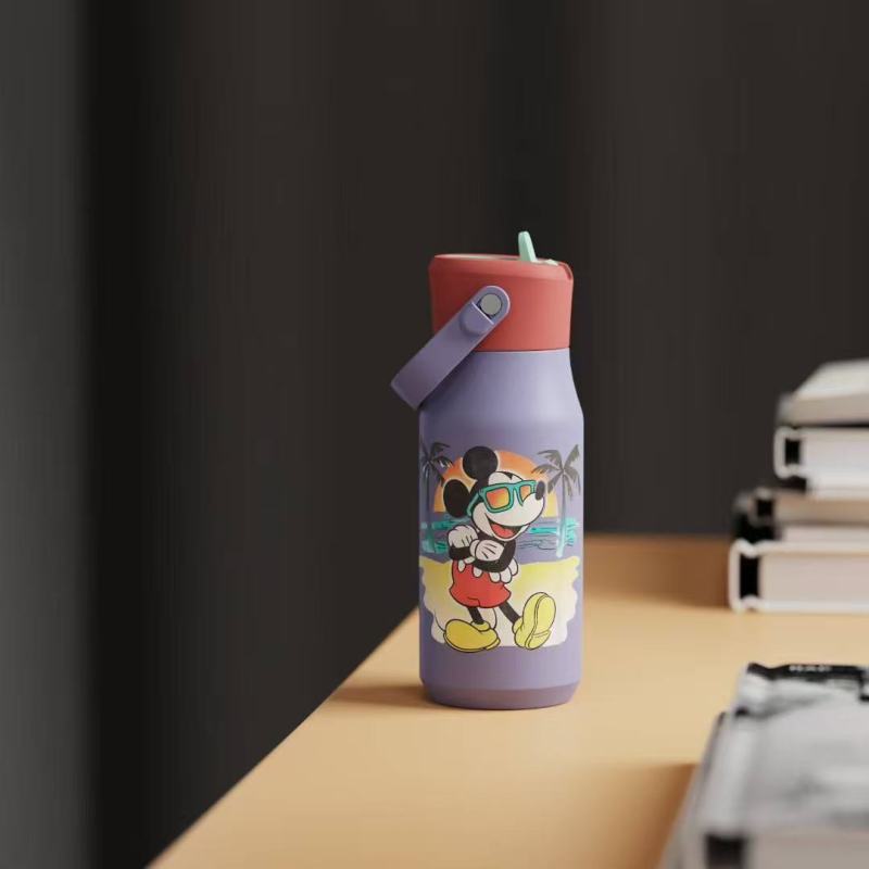 Custom Insulated Stainless Steel Kids Sport Bottle with Sipper