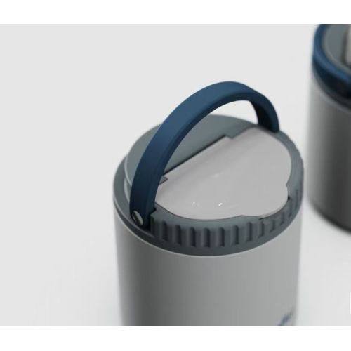 Vacuum Insulated Stainless Steel Lunch Box with Foldable Spoon