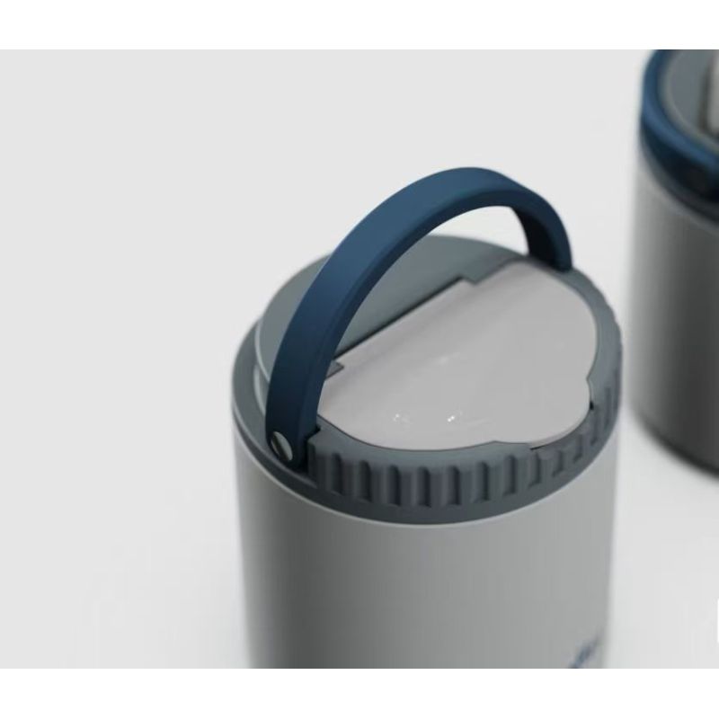 Vacuum Insulated Stainless Steel Lunch Box with Foldable Spoon