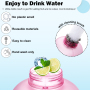 64oz BPA-Free Straw Water Bottle with Time Marker