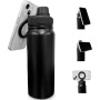 Custom 32oz Insulated Stainless Water Bottle with Magnetic Phone Holder