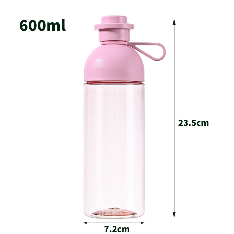 BPA-Free 600ml Direct Drink Water Bottle for Travel & Sports