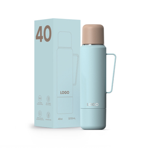 Camping 40oz Insulated Stainless Steel Bottle Jug with Cup Camping 40oz Insulated Stainless Steel Bottle Jug with Cup