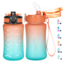 350ml BPA-Free Kids Sports Water Bottle with 2-in-1 Lid
