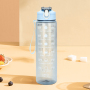 Shatterproof 750ml BPA-Free Sports Water Bottle with Straw