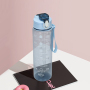 Shatterproof 750ml BPA-Free Sports Water Bottle with Straw
