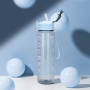 Shatterproof 750ml BPA-Free Sports Water Bottle with Straw