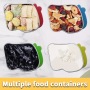 Dinosaur Kids 304 Stainless Steel Leak-Proof Square Lunch Box