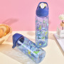 Wholesale 750ml Cute Cartoon Food Grade PC Water Bottles for Kids
