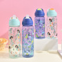 Wholesale 750ml Cute Cartoon Food Grade PC Water Bottles for Kids