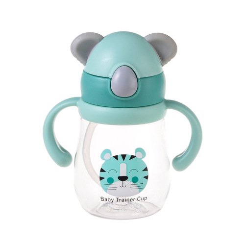 Kids Cartoon Sippy Cup with Handle & Strap BPA-Free Kids Cartoon Sippy Cup with Handle & Strap BPA-Free