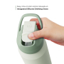 Insulated Stainless Steel Sports Bottle with Straw Handle
