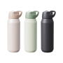 Insulated Stainless Steel Sports Bottle with Straw Handle