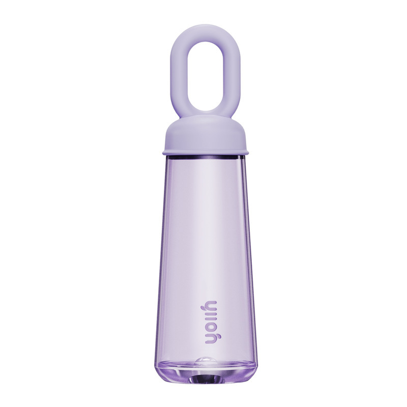 Portable 500ml Water Bottle with Handle BPA Free Floral