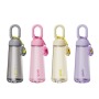 Portable 500ml Water Bottle with Handle BPA Free Floral