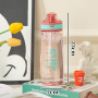 BPA-Free 750ml Reusable Plastic Water Bottle with Handle