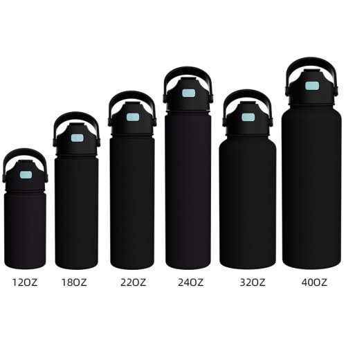 Insulated Stainless Steel Water Bottle 12-40oz with Handle